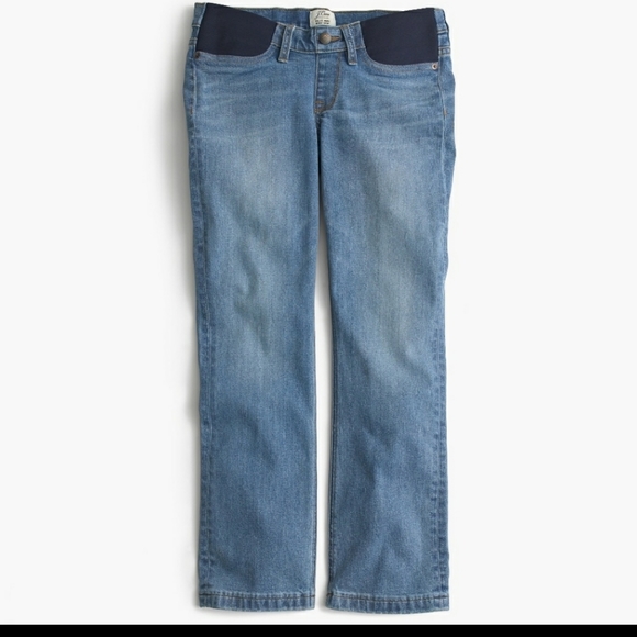 J. Crew Denim - J. Crew Maternity Billie Demi-boot Crop Jean sz 29